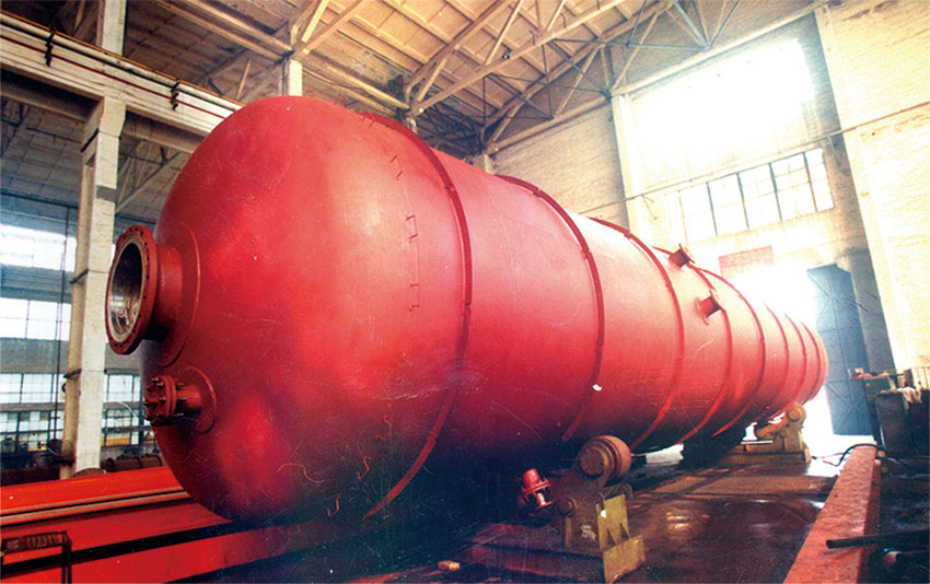 2008年10月兗礦精脫硫反應(yīng)器